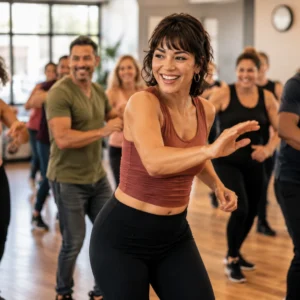 salsa dance studio teaching 5